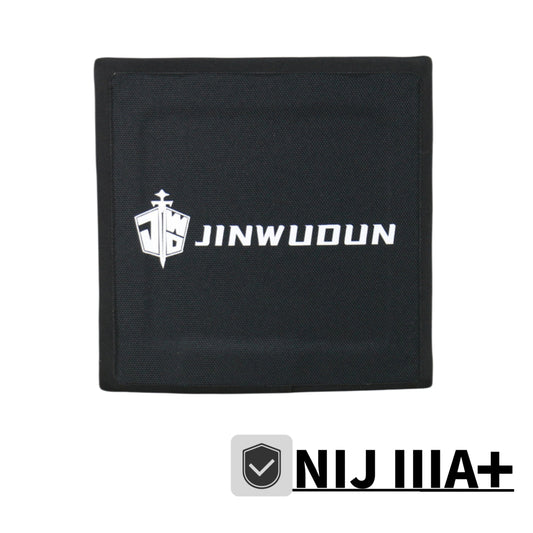 Level IIIA+ 6x6 Inch UHMWPE Bulletproof Waist Plate , Lightweight Tactical Protection