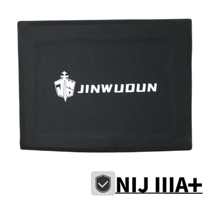 Level IIIA+ 6x8 Inch UHMWPE Bulletproof Waist Plate, Lightweight Tactical Protection