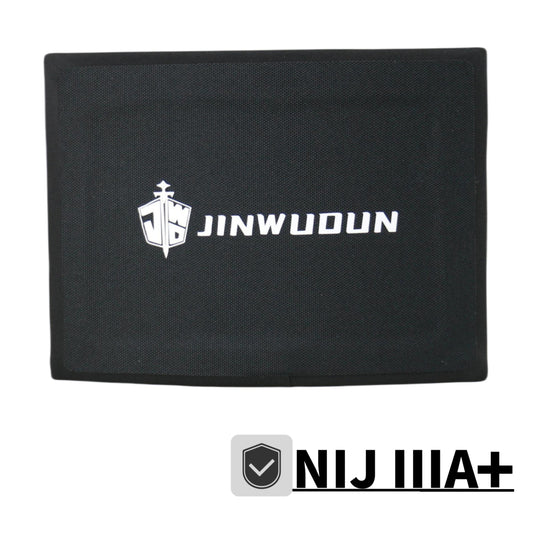 Level IIIA+ 6x8 Inch UHMWPE Bulletproof Waist Plate, Lightweight Tactical Protection