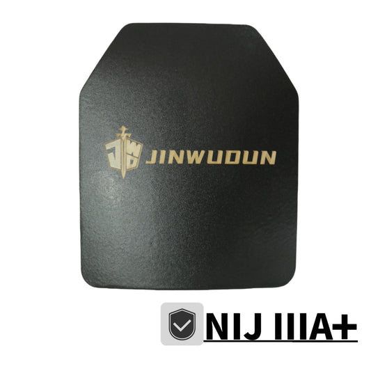 Multi-Curve Bulletproof Plate NIJ IIIA+, UHMWPE Material, Polyurea Coating, 10x12 Inches