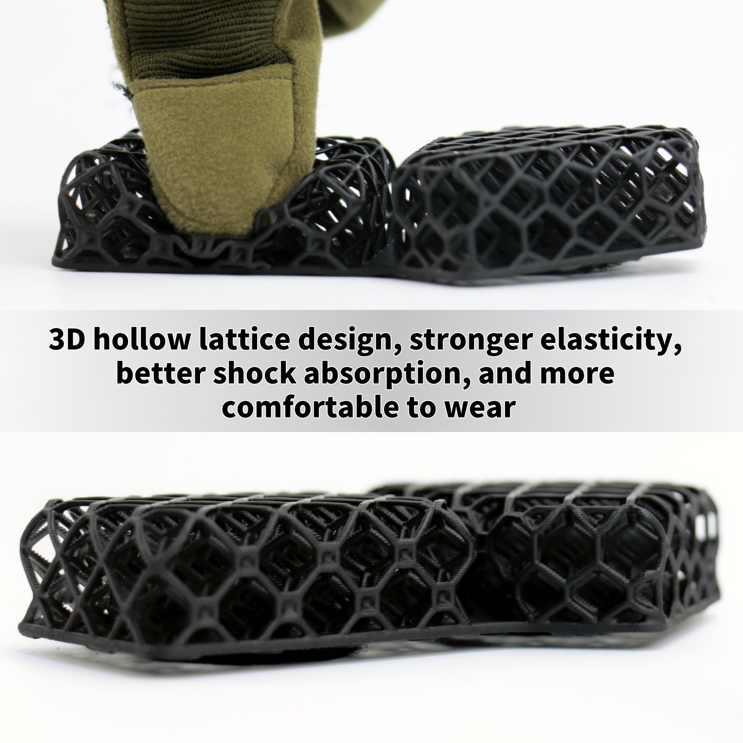 3D Lattice Helmet Padding | DLS Technology | Breathable & Shockproof Design for Multiple Helmet Types