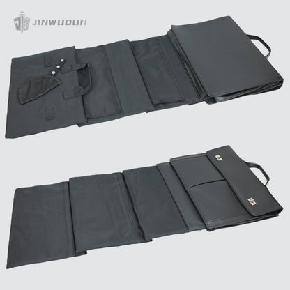 Foldable Bulletproof Briefcase | NIJ IIIA+ Rated | Lightweight UHMWPE Material | Portable 4-Fold Design