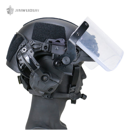 NIJ IIIA-wendy3.0 dedicated tactical bulletproof and riot control face shield