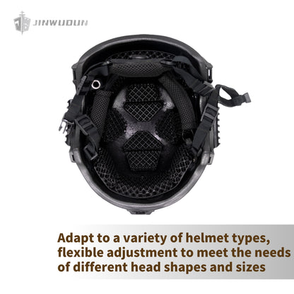 3D Lattice Helmet Padding | DLS Technology | Breathable & Shockproof Design for Multiple Helmet Types