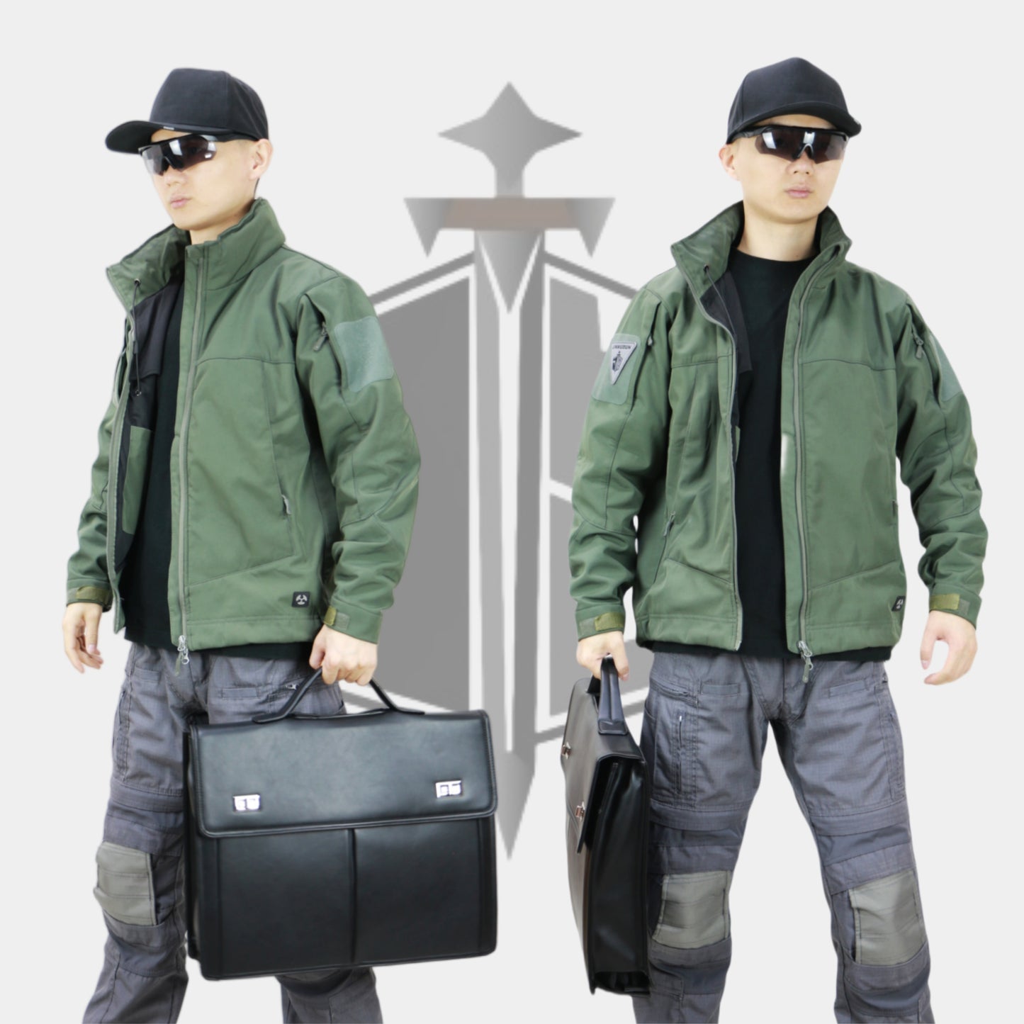 Foldable Bulletproof Briefcase | NIJ IIIA+ Rated | Lightweight UHMWPE Material | Portable 4-Fold Design