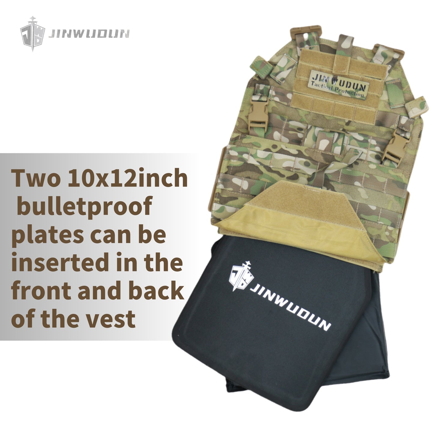 Level NIJ IV enlarged waist tactical quick-release bulletproof vest OEM replica 1000D fabric bulletproof vest