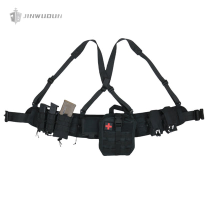 Ballistic Tactical Waistband 1000D Polyester with Molle webbing for a wide range of accessories