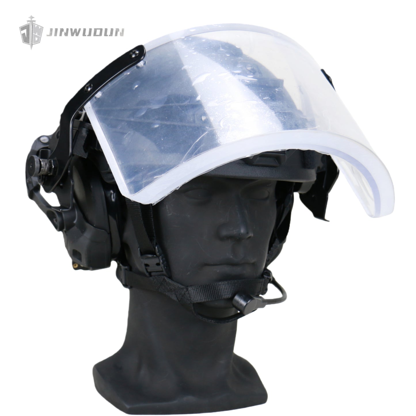 NIJ IIIA-wendy3.0 dedicated tactical bulletproof and riot control face shield