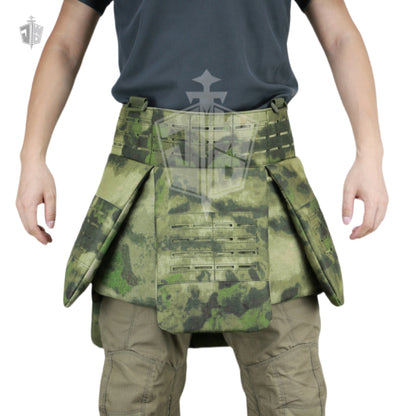 NIJ-IIIA bulletproof skirt armor tactical skirt armor laser cutting multifunctional MOLLE