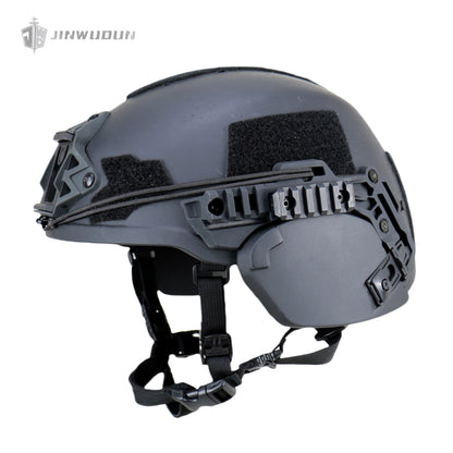 JWD-Wendy helmet + bulletproof earmuffs NIJ IIIA grade protective aramid material earmuffs