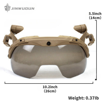 WENDY3.0 track version riot and windproof goggles, thickened and reinforced protective PC lens