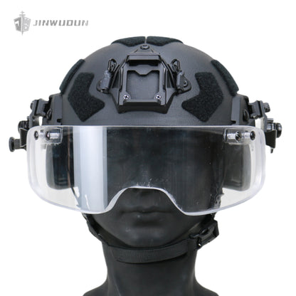 NIJ IIIA level bulletproof goggles Fast/MICH helmet dedicated bulletproof goggles protective equipment