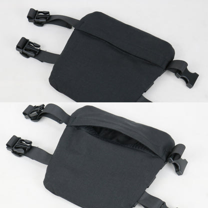 JWD-Level NIJ IIIA bulletproof arm guard with 1000D nylon fabric and MOLLE webbing