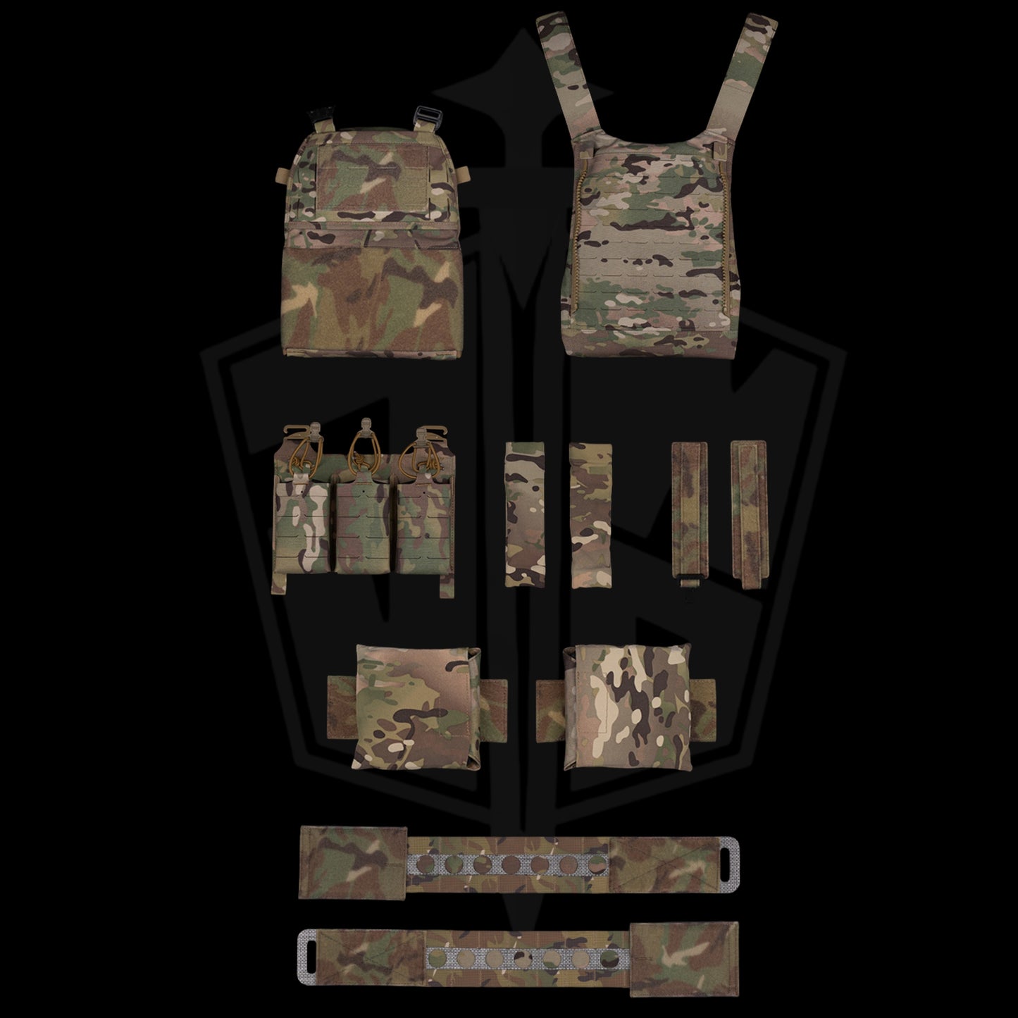 FCPC V5 military tactical vest, tactical body armor, NIJ III+ level