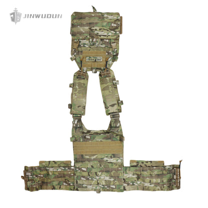 NIJ IV Level Large Waist Tactical Quick Release Vest OEM Imitation 1000D Polyester Fabric Vest