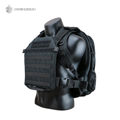 NIJ-III level tactical bulletproof backpack, 3 seconds quick change into tactical vest, nylon material, 15-20 liter capacity bag bulletproof