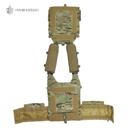 NIJ IV Level Large Waist Tactical Quick Release Vest OEM Imitation 1000D Polyester Fabric Vest