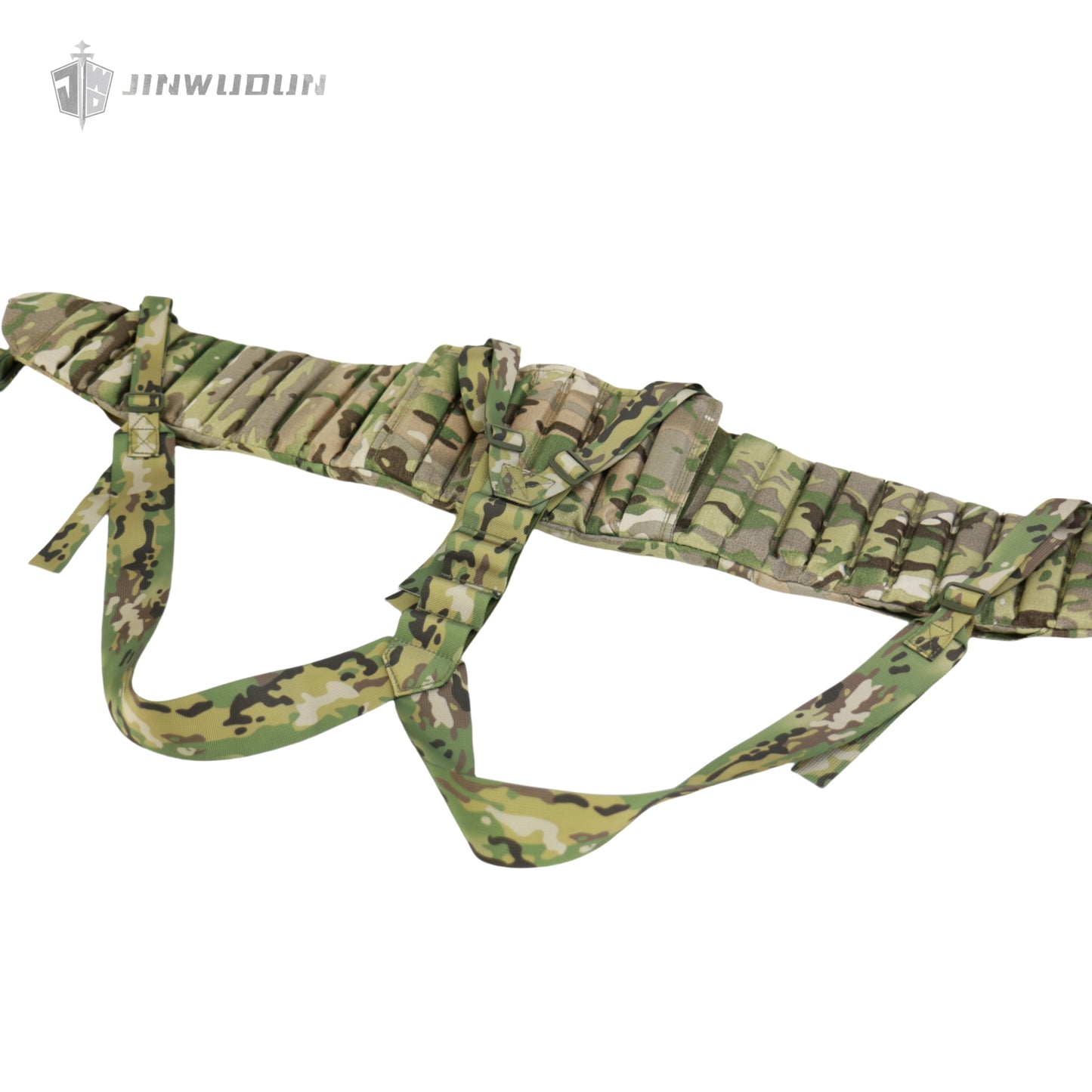 NIJ-IIIA level enlarged tactical bulletproof waist belt, 1000D polyester with Molle system