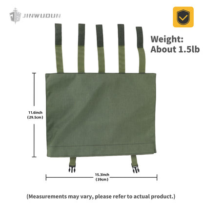 JWD-Level NIJ IIIA tactical quick-response bulletproof shield, lightweight and multi-purpose with strobe light, UHMWPE material