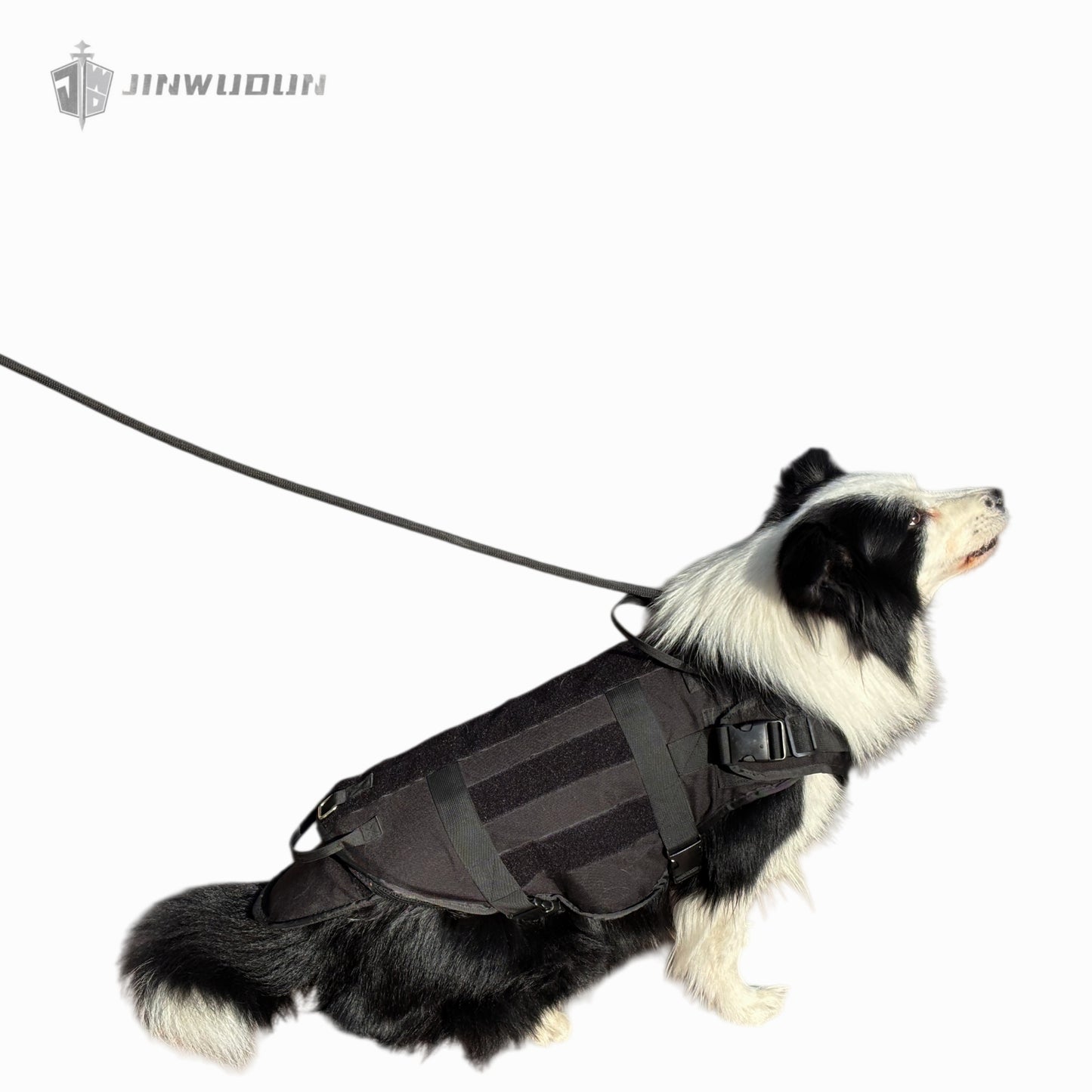 NIJ Level IIIA, 7.62x25 Live-Fire Tested, Multi-Functional K9 Ballistic Vest, Fits All Dog Breeds