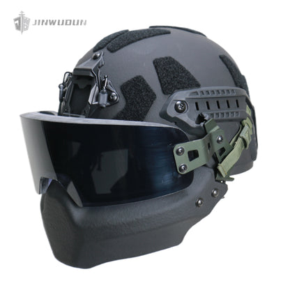APA-05 NIJ IIIA level bulletproof helmet, all-round protection heavy tactical ballistic helmet