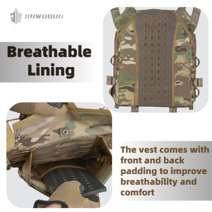 JWD-Tactical bulletproof vest Cordura fabric JPC 3.0 tactical bulletproof vest shoulder waist quick release design