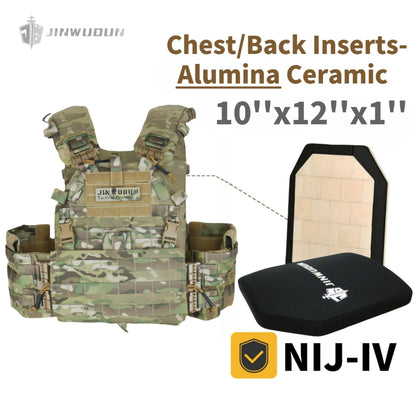 Level NIJ IV enlarged waist tactical quick-release bulletproof vest OEM replica 1000D fabric bulletproof vest