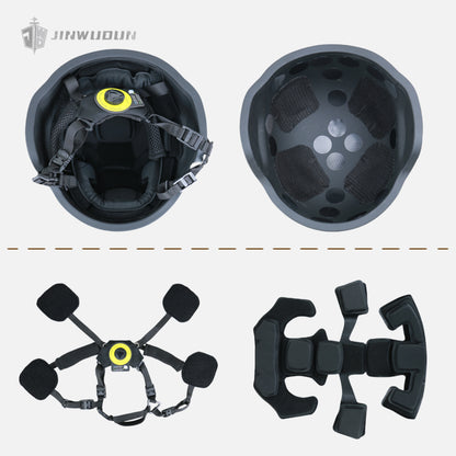 ACH MICH bulletproof helmet NIJ IIIA level ballistic protection-The non-perforated helmet body is stronger