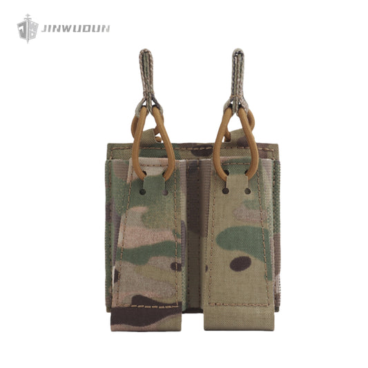 Lightweight 9mm accessory pack, Molle mount, Attacker dual-link small function pack