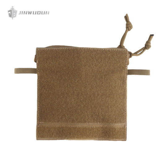 Tactical vest chest expansion accessories storage bag G buckle panel adapter multi-purpose management bag