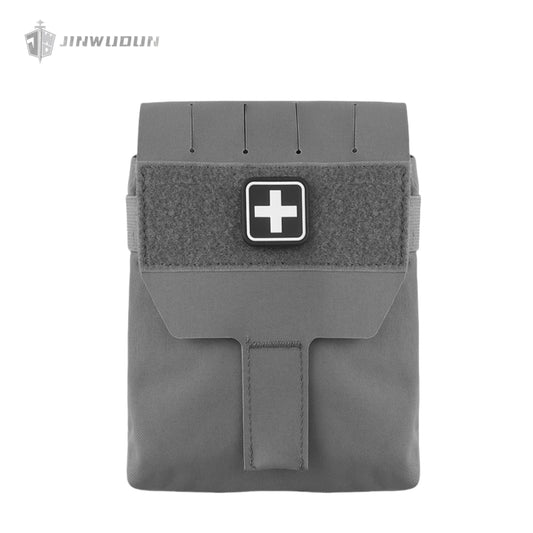 One-handed quick access deployment trauma kit