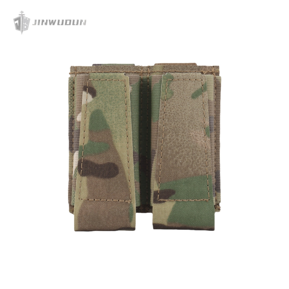 Tactical vest accessory double bag molle tool bag open double function bag