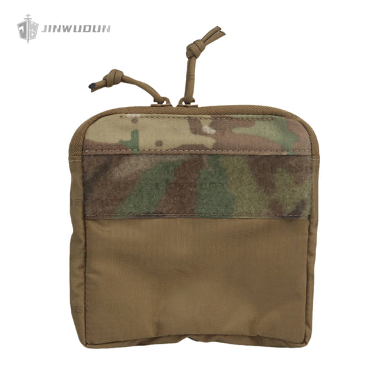 V5 PC tactical vest accessories kangaroo bag Velcro matte fabric multifunctional combination can be expanded