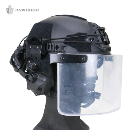 NIJ IIIA-wendy3.0 dedicated tactical bulletproof and riot control face shield