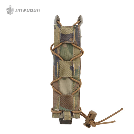 Single-link small accessory bag, tactical MOLLE miscellaneous items, Tiger long quick-draw function bag