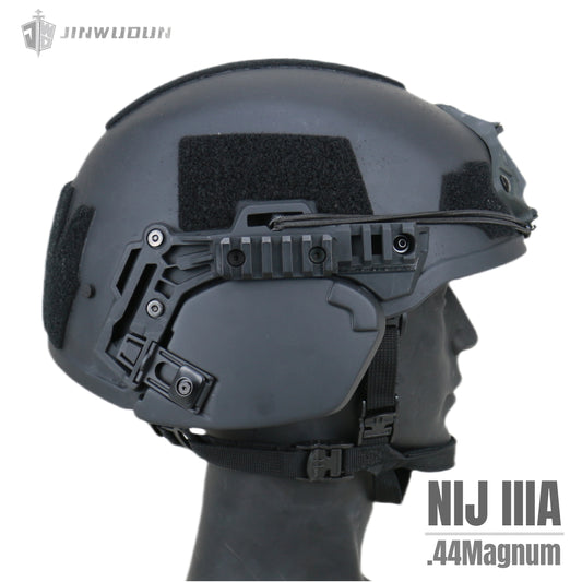 JWD-Wendy helmet + bulletproof earmuffs NIJ IIIA grade protective aramid material earmuffs