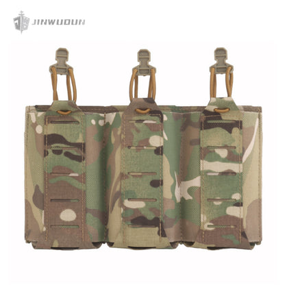 5.56/7.62 tactical storage bag molle adapts to lightweight triple elastic function bag