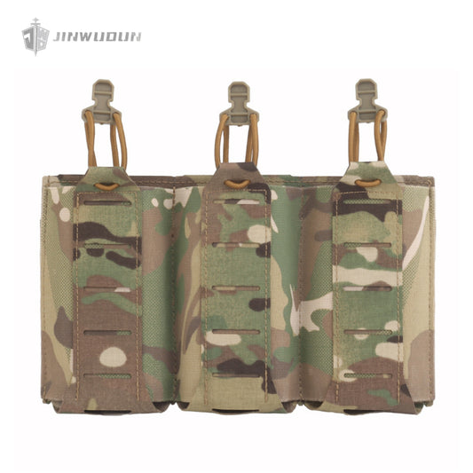 5.56/7.62 tactical storage bag molle adapts to lightweight triple elastic function bag