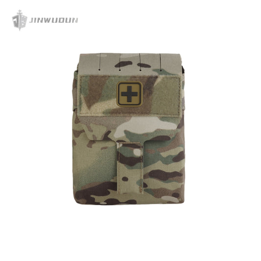 Lightweight MOLLE backplate first aid medical kit