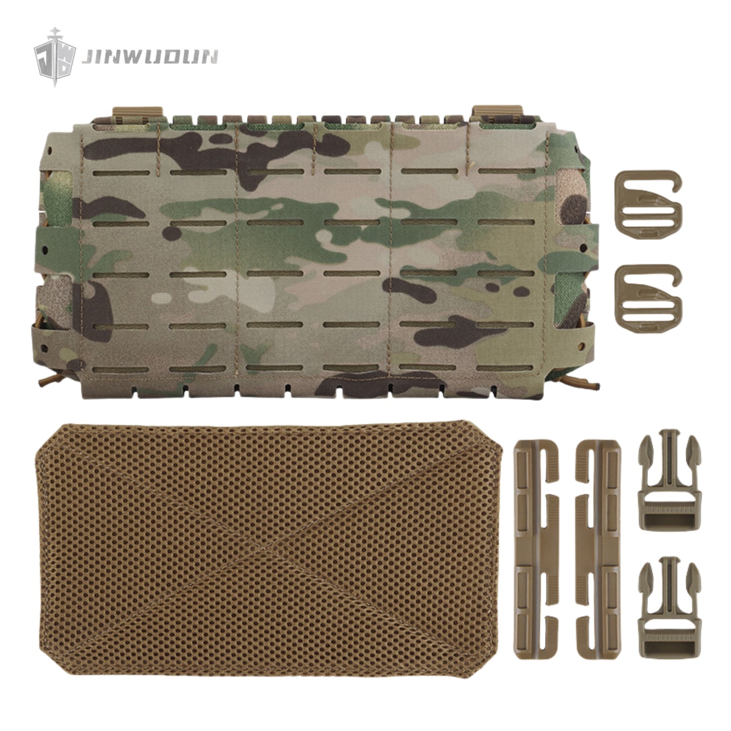 ARC V3 Multi-Purpose Functional Bag Molle System Triple Quick-Draw Rifle Magazine Pouch Quick Release Accessories