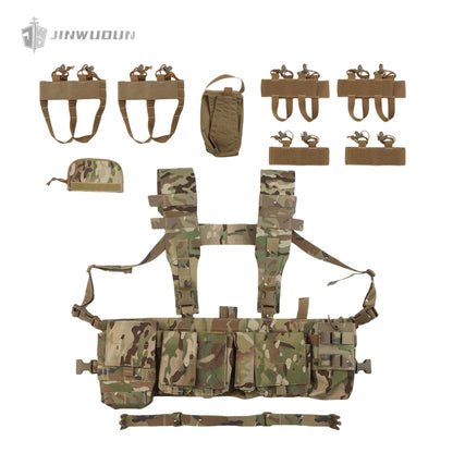 UW Tactical Patrol Chest Mount High Load Multiple Specifications with Accessories Intercom Bag Security Commuter