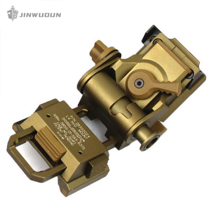 JWD-L4G24 night vision device bracket dump truck, aluminum alloy tactical helmet connection base