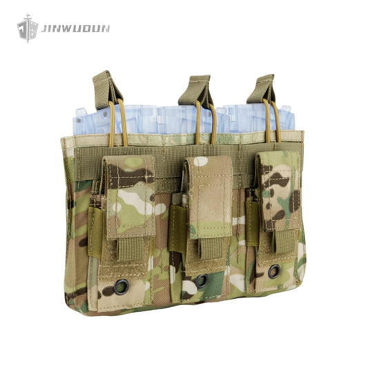 Multifunctional tactical triple bag MOLLE system tactical equipment accessory bag