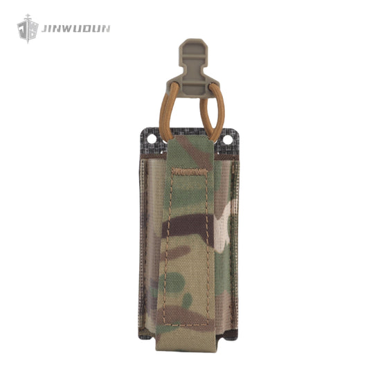 Single elastic functional bag 9mm magazine pouch flashlight holster Molle vest accessory bag