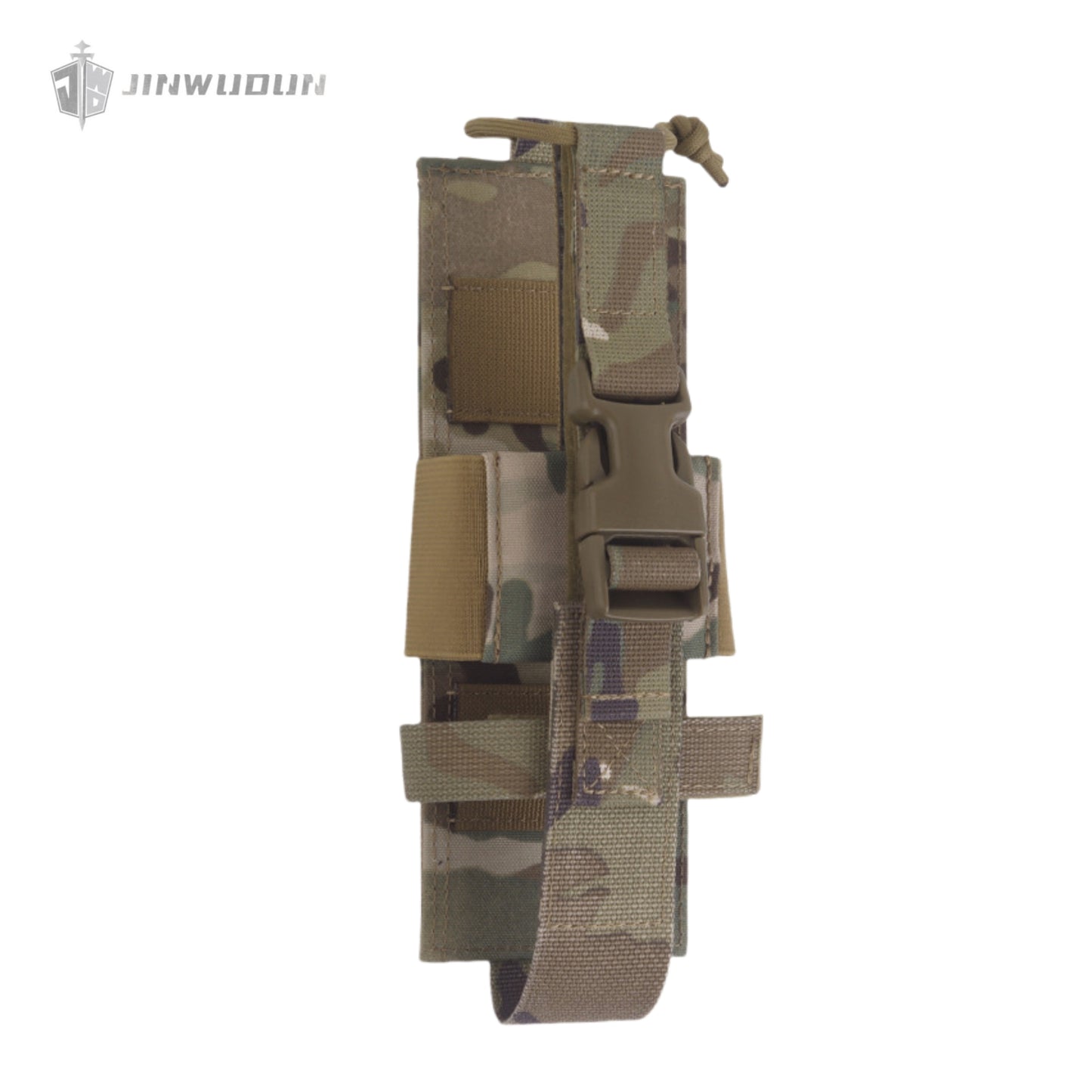 R-style radio side bag tactical vest expansion storage bag Velcro mount left and right interchangeable