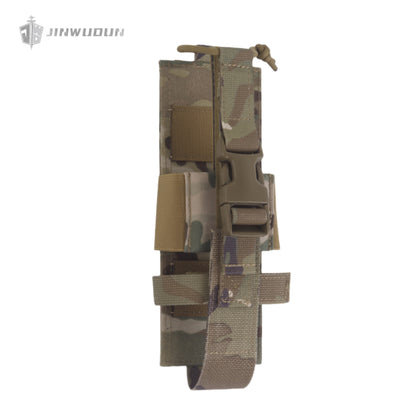 R-style radio side bag tactical vest expansion storage bag Velcro mount left and right interchangeable
