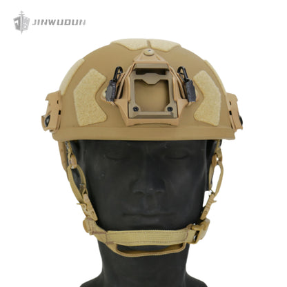 NIJ IIIA+ Protection FAST SF Bulletproof Helmet - High-Performance Aramid Material, Wendy Dual-Layer Suspension Liner