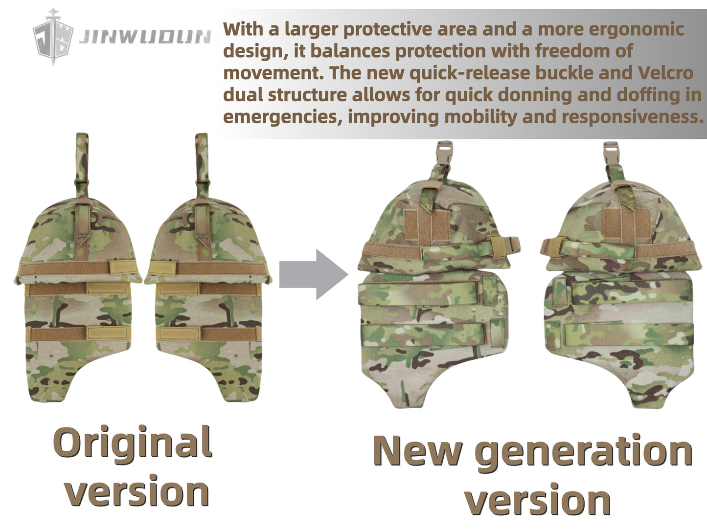 Level NIJ IIIA bulletproof shoulder pads with extra protection nylon fabric and UHMWPE bulletproof liner