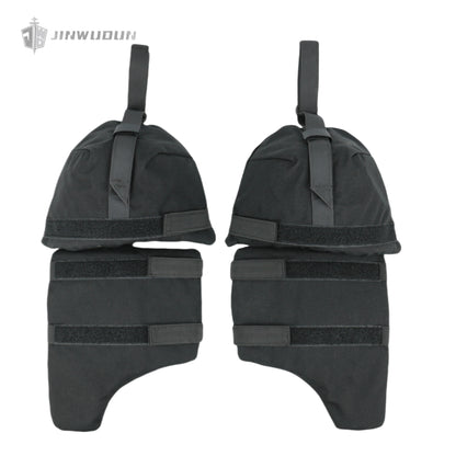 Level NIJ IIIA bulletproof shoulder pads with extra protection nylon fabric and UHMWPE bulletproof liner