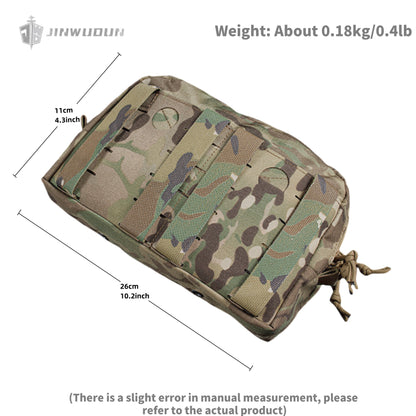 CCS Cordura Tactical Sub-Pack Molle Webbing Adapts to Waist Belt Vest Portable Storage